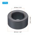 thumbnail image 2 of Unique Bargains Noyau de Toroid en Ferrite, Noyau de Toroid 1,2 Pieds Odx0,7 Pieds Idx0,6 Pieds H, Noir 5 Pack, 2 of 5