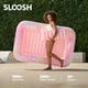 thumbnail image 5 of Tumbona inflable para broncearse para piscina Float SLOOSH 4 en 1, color rosa, 5 of 7
