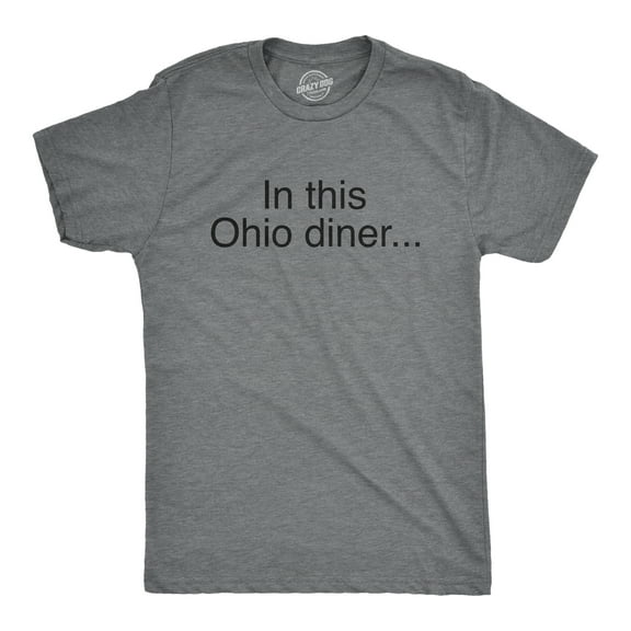 Mens Funny T Shirts In This Ohio Diner Pitchbot Internet Novelty Tee for Men Graphic Tees