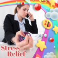 thumbnail image 4 of 30 bolas antiestrés faciales de 2,5 pulgadas, divertidas bolas para apretar la cara, bolas de espuma para apretar emociones, bolas suaves de espuma de poliuretano para aliviar el estrés en la muñeca y, 4 of 5