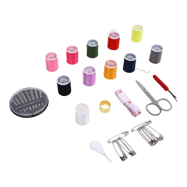 Kit De Costura Portátil, Cinta Métrica Portátil Para Suministros De Costura Para Viajes A Casa