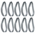 thumbnail image 1 of Soporte para tubería HIGHCRAFT ITSO-FQ12-10 de acero con recubrimiento epóxico, 1/2 pulg., 10 piezas, 1 of 7