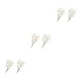thumbnail image 1 of Ramo de flores de cerezo artificiales Yuarrent 2 piezas Blanco, 1 of 6