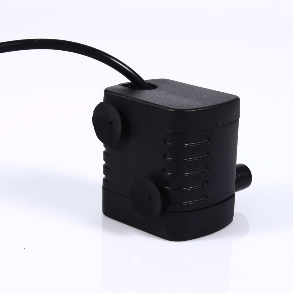 Tebru Aquarium Water Pump,Brushless DC 6V Micro Submersible Water Pump