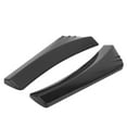 thumbnail image 4 of 2pcs Glossy Black Bumper Lip Diffuser Splitter Wrap Angle AntiScratch Protector Universal for Car, 4 of 5