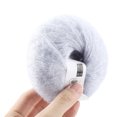 thumbnail image 4 of Hilo de mohair gris para bufandas y chales suaves: suministros para tejer y hacer crochet, 4 of 5