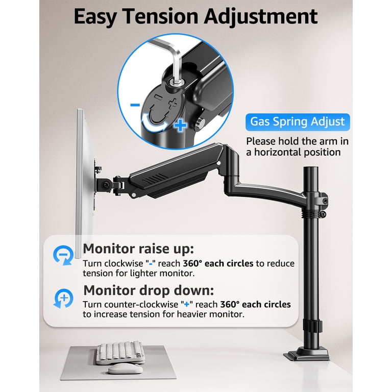 Mount Pro Freelift Dual Monitor Arm Gas Spring photo 6