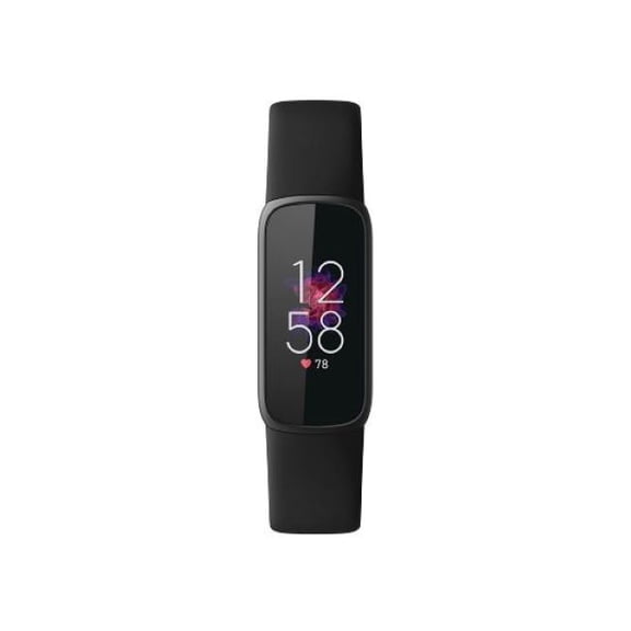 Restored Fitbit FB422BKBKL-BNDL Luxe Fitness and Wellness Tracker Bundle, Black (Refurbished)