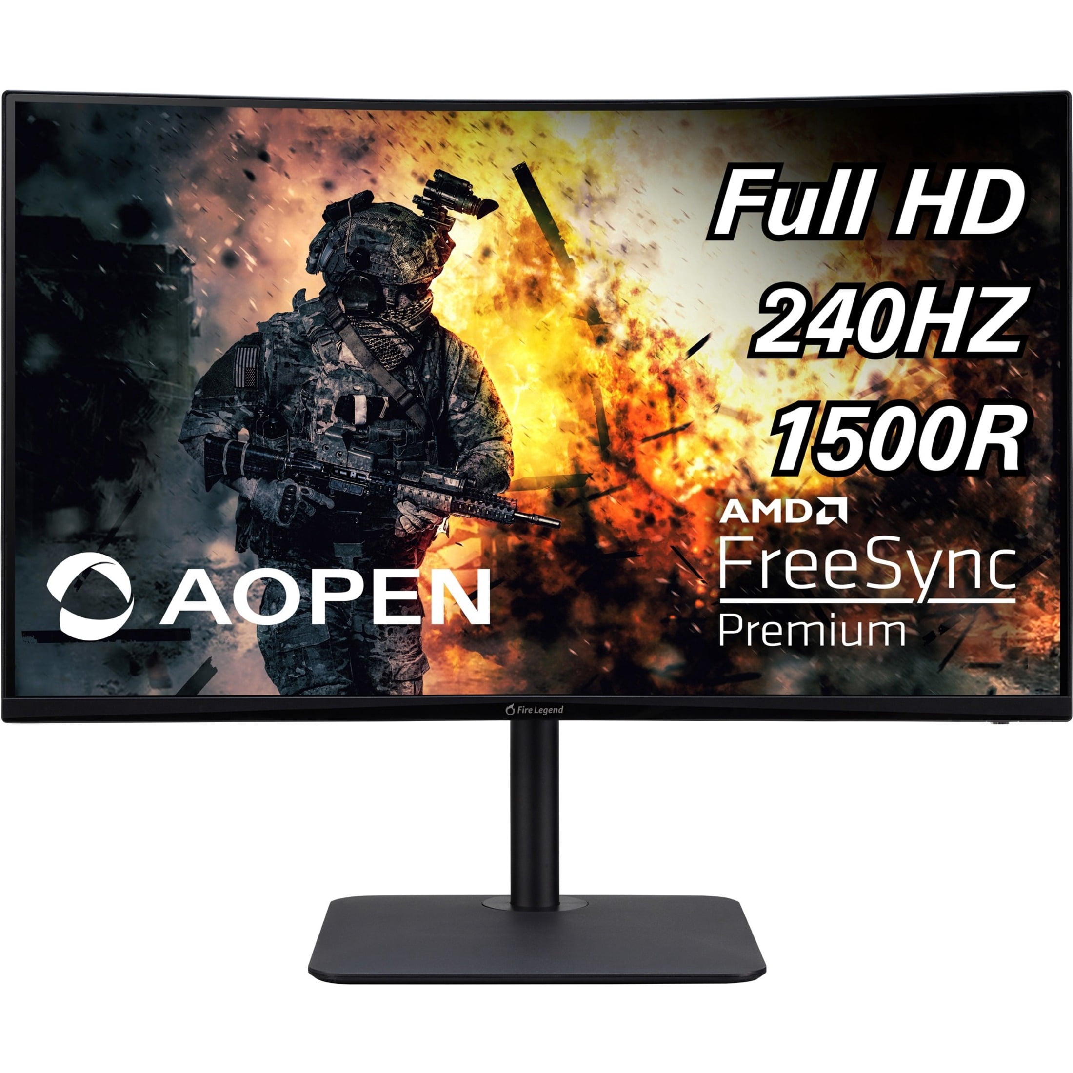 AOpen 32HC5QR Z 31.5" Full HD LED LCD Monitor, 16:9, Black