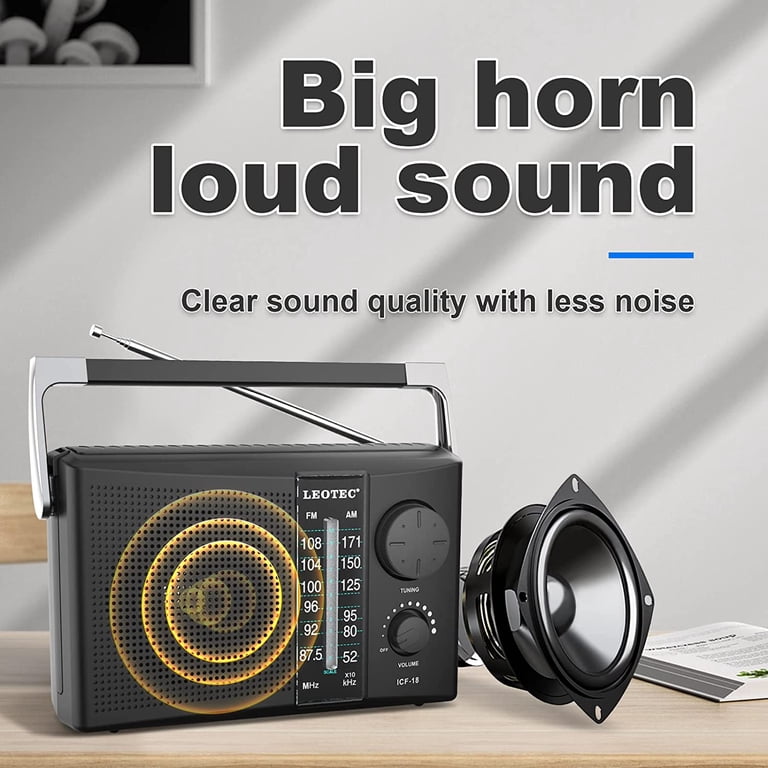 Leotec Portable AM/FM Radio with Dual Power photo 7