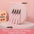 thumbnail image 2 of Brocha de maquillaje Patelai, corrector pequeño, 48 piezas, color rosa, 2 of 2