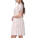 thumbnail image 2 of Balery Cow 1 Vestidos sueltos de manga corta para mujer, vestidos de verano 2025, vestidos casuales de corte A con vuelo., 2 of 6