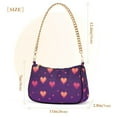 thumbnail image 3 of FORMRS Womens Shoulder Bag with Chain Strap Clutch Purse Cute Tote Handbag, Love in The Clouds, 3 of 7