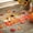 Sunflower, variant on Bleum Cade Fall Welcome Door Mat, Outdoor Pumpkin Rugby Doormat,Low Profile Non Slip Front Door Mat, Autumn Thanksgiving Floor Outdoor Mats Home Decor,18" x 30"