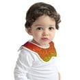 thumbnail image 2 of Bingfone Rainbow Glitter Soft Bibs For Baby Boy Girl 360 Rotate Petal Absorbent Bibs Washable For Drooling Teething, 2 of 9