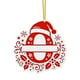 thumbnail image 4 of Decoraciones de Árbol de Navidad 26 Letras Decoraciones Colgantes de Navidad para Artesanías de Bricolaje, 4 of 5