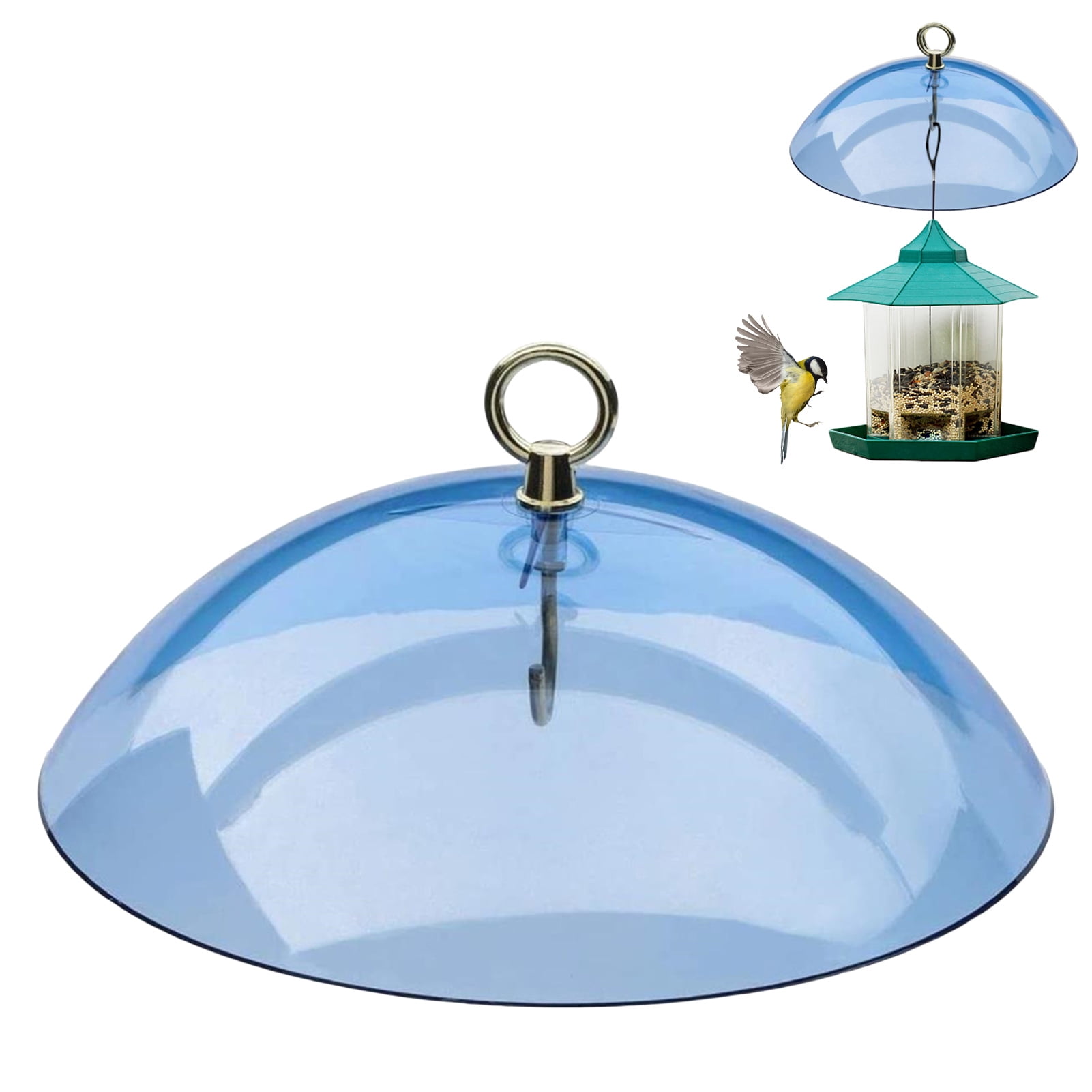 Bird Feeder Protective Dome - Hummingbird Feeders Rain Cover Guard