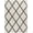 Off-White, variant on Well Woven 78824R Madison Shag Cole Ivory Modern Tribal Trellis Round Rug - 3 ft. 11 in.