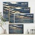 thumbnail image 4 of Designart 'Inspirational Quote and Ocean' Nautical & Coastal Framed Canvas Wall Art Print, 4 of 5