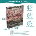 thumbnail image 5 of Ring Binders Flower Cart with Blossoms Presentation1.5-inch, Slant Ring One-Touch, 5 of 9