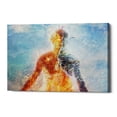thumbnail image 4 of Cortesi Home  "Two Worlds" by Mario Sanchez Nevado, Giclee Canvas Wall Art - Orange 26" x 18", 4 of 4