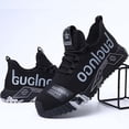 thumbnail image 1 of 2023 New Work Sneakers Steel Toe Shoes Men Safety Shoes Puncture-proof Work Shoes Boots Fashion Indestructible Footwear Security, 1 of 3