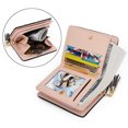 thumbnail image 4 of UTO Small Wallets for Women Girls PU Leather Card Holder Billfold Coin Purse with Cute Cat Tassel Pendant(Black), 4 of 7