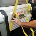 thumbnail image 3 of 4Pcs 1.5" x 15 ft Heavy Duty Ratchet Cargo Tie Down Straps 3000 lbs Dual J-Hooks, 3 of 6