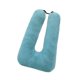thumbnail image 4 of Almohada de viaje para asiento de coche,Almohada de viaje para asiento trasero de coche para adultos y niños,Cojín de almohada de viaje para el asiento trasero para viajes Verde oscuro, 4 of 8