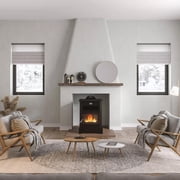 Ashley Hearth Pellet Stove Home Heater with WiFi & Bluetooth Control, AP5622-W, Black