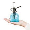 thumbnail image 2 of K-Cliffs Vintage Blue Glass Plant Mister Bottle , 1 Each, Dimensions: 3.5L x 3.2W x 6.5H inches, 1Pc, 1 Pack, 2 of 6