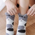 thumbnail image 6 of BONIXOOM 1 Pair Socks for Women's Plus  Fashion Crew Breathable Tube Socks, 6 of 7