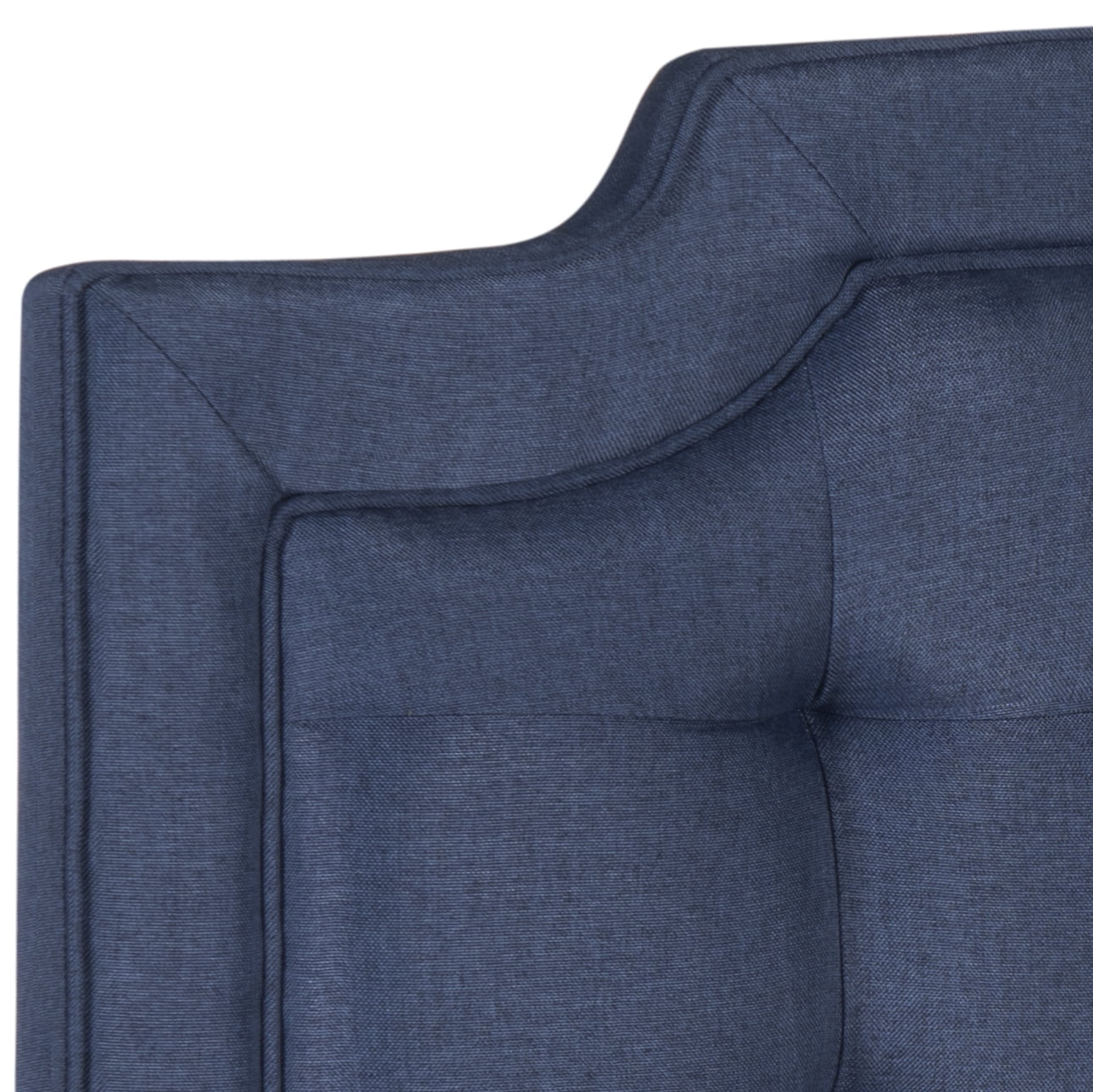SAFAVIEH Sapphire Modern Glam Tufted Headboard, Full, Navy