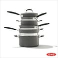 thumbnail image 2 of OXO Hard Anodized Nonstick Cookware, 10 Piece Set, 2 of 5