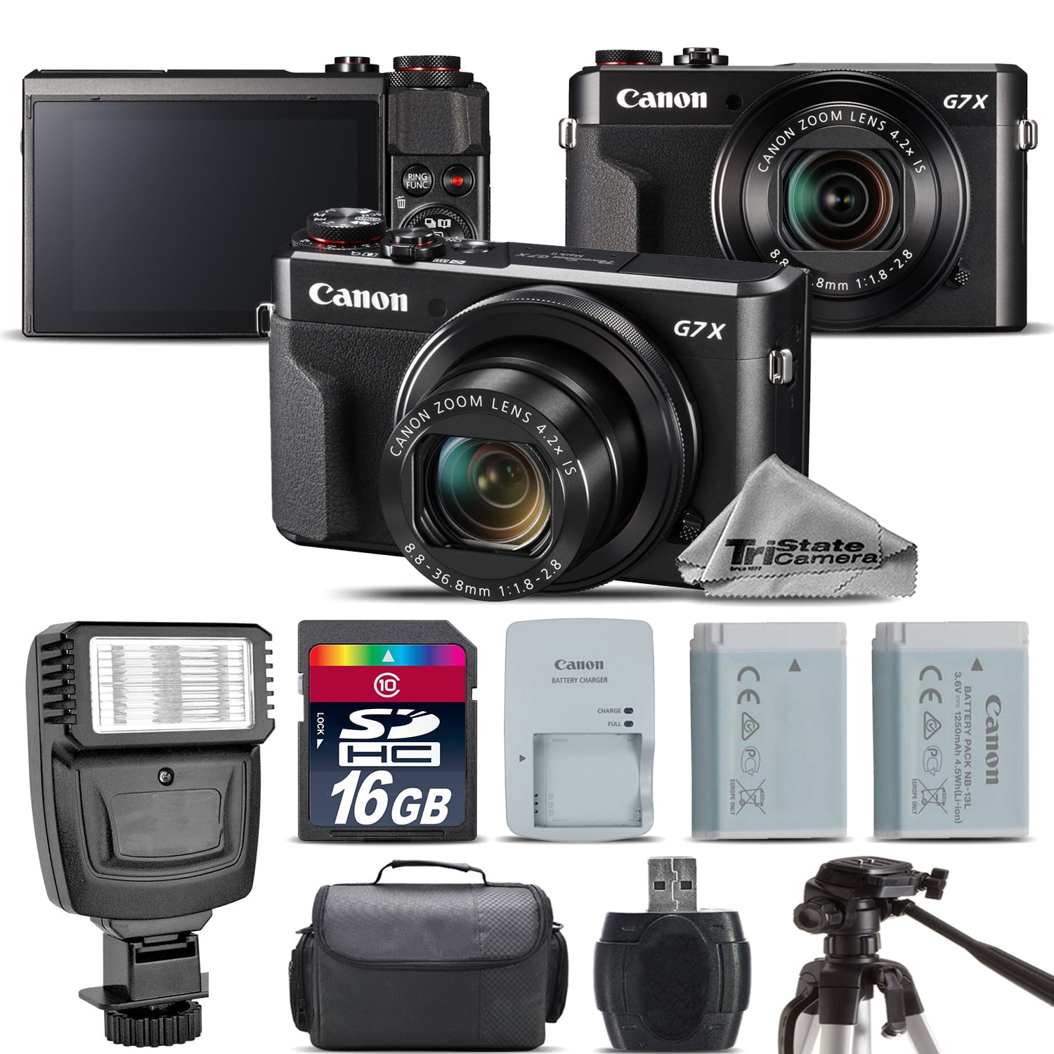 Canon PowerShot G7 X Mark II Digital Camera - Flip Screen Canon PowerShot G7 X Mark II Digital Camera - Flip Screen