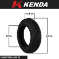 thumbnail image 2 of Kenda 279B1089 4.80-12 Load Star 4 Ply Tubeless Trailer Tire w Key Chain Bottle Opener, 2 of 9