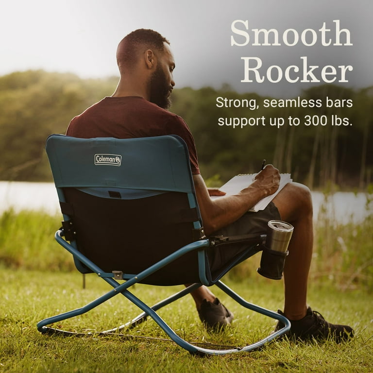 Coleman Rocking Chair アウトドアチェア　セット Free Shipping! Coleman Cross Rocker Outdoor Rocking Chair