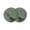 Green, variant on Grey Ombre Marble Round 13 Inch Placemats Set of 4, Gray Marble Crack Abstract Modern HeatResistant Non Slip Place Mats for Dining Table, Wipeable Braided Kitchen Table Mats for Housewarming