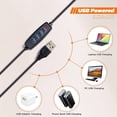 thumbnail image 4 of Anillo de luz de cámara web para cámara web Logitech C920 C922x C930e Brio 4K C925e MX Brio 4K StreamCam Brio 500 C615, 4 of 9