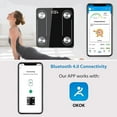 thumbnail image 2 of Mistaha Scale for Body Weight and Fat Percentage, Bveiugn Digital Accurate Bathroom Smart Scale LED, 2 of 7
