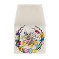 thumbnail image 2 of Cqxid Decorative Table Banner Under $5 Easter Table Flag Digital Printing Linen Table Mat Rabbit Eggs Party Adornment Tablecloth, 2 of 4