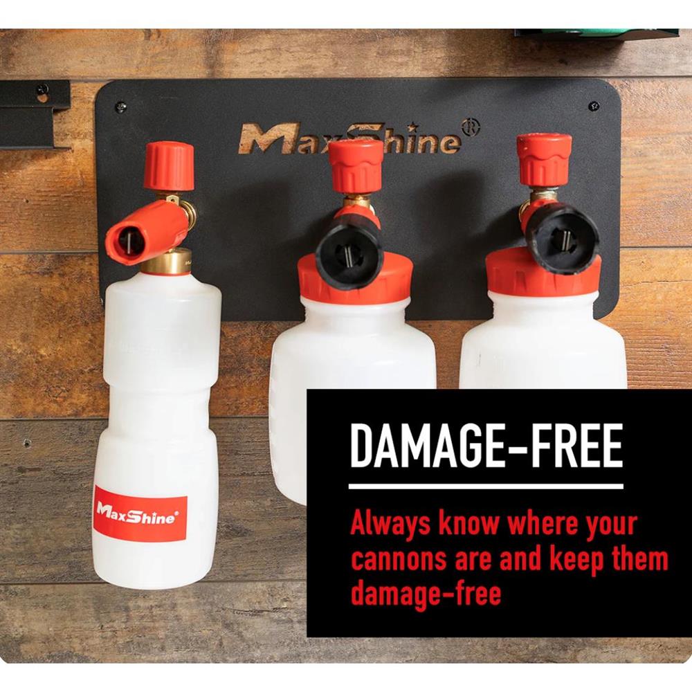 Maxshine H08A Foam Cannon Wall Mount And Nozzle Holder