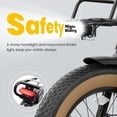 thumbnail image 5 of Electric Bike for Adults, 28MPH, 90 Miles, 1800W Peak Motor, Fat Tire, 7-speed Gears, 4 Working Modes, Suitable for Commuters and Beginner Cyclists, 5 of 9