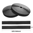 thumbnail image 2 of Self Adhesive Hook and Loop Tape, Sticky Back Fastening Tape, Stationery and Household Use, Black, 1 inch x 82 ft, 2 of 6