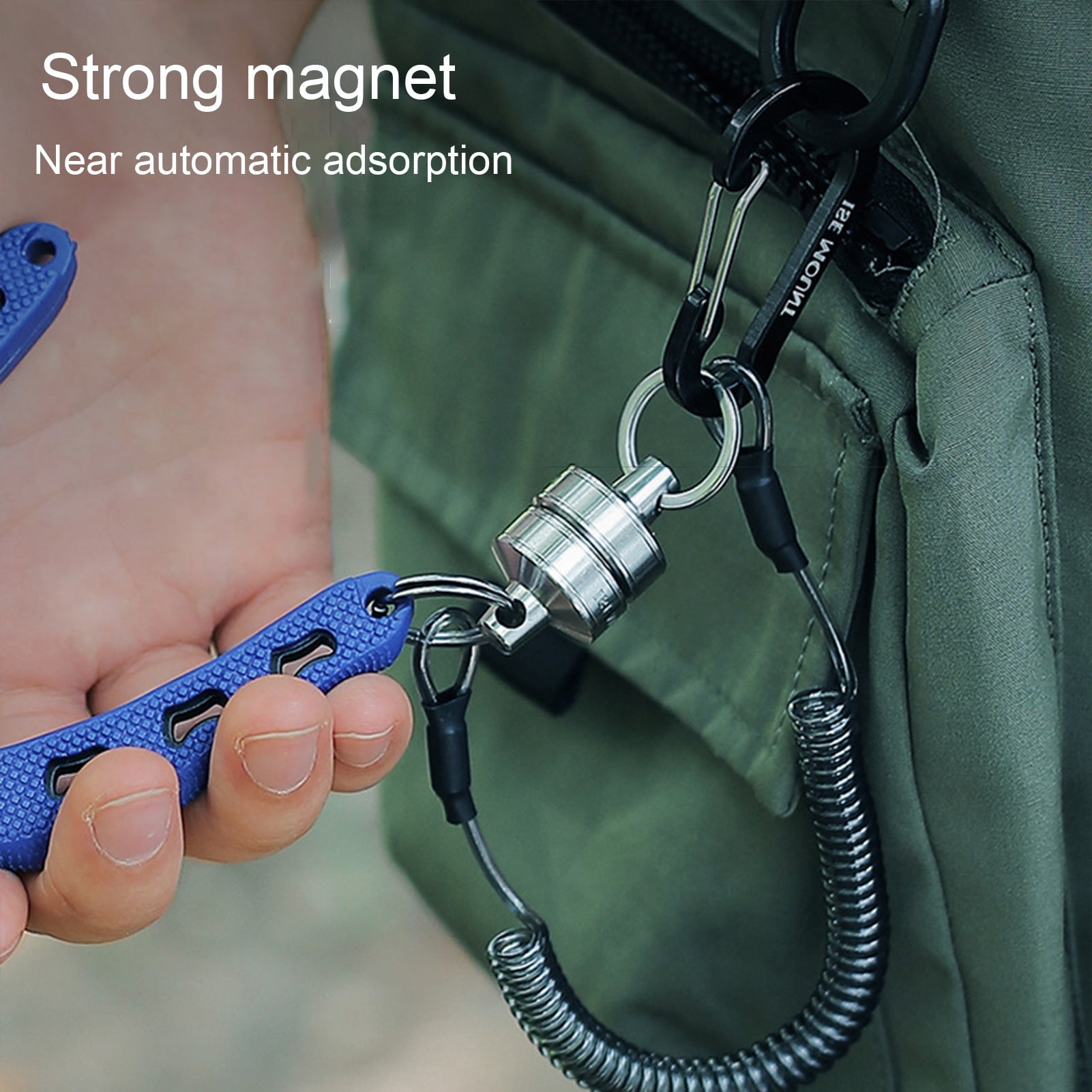 Magnetic Clip Magnetic Fishing Net Holder Washranp Magnetic Clip