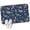 Blue, variant on Runner Rug 15.7"x47.2", Tropical Plants Non Slip Backing Floor Mats Area Rugs, Absorbent Muddy Dirt Trapping Carpet for Hallway Entryway Kitchen Bedside Animals Giraffes Zebras Lions Elephant