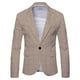 thumbnail image 4 of Chaqueta de traje informal de primavera para hombre, traje británico de talla grande para hombre, 4 of 6