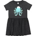 thumbnail image 3 of Inktastic Octopus Ocean Sea Creature Girls Toddler Dress, 3 of 5