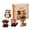 Brown1 #168, variant on 3D Beaded Animal DIY Craft Kit Acrylic Bead Figurine Making Set 7 Themes Handmade Jewelry Art Project for Craft Enthusiasts