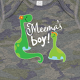 thumbnail image 4 of Inktastic Meema Boy Grandson Dinosaur Boys Baby Bodysuit, 4 of 5